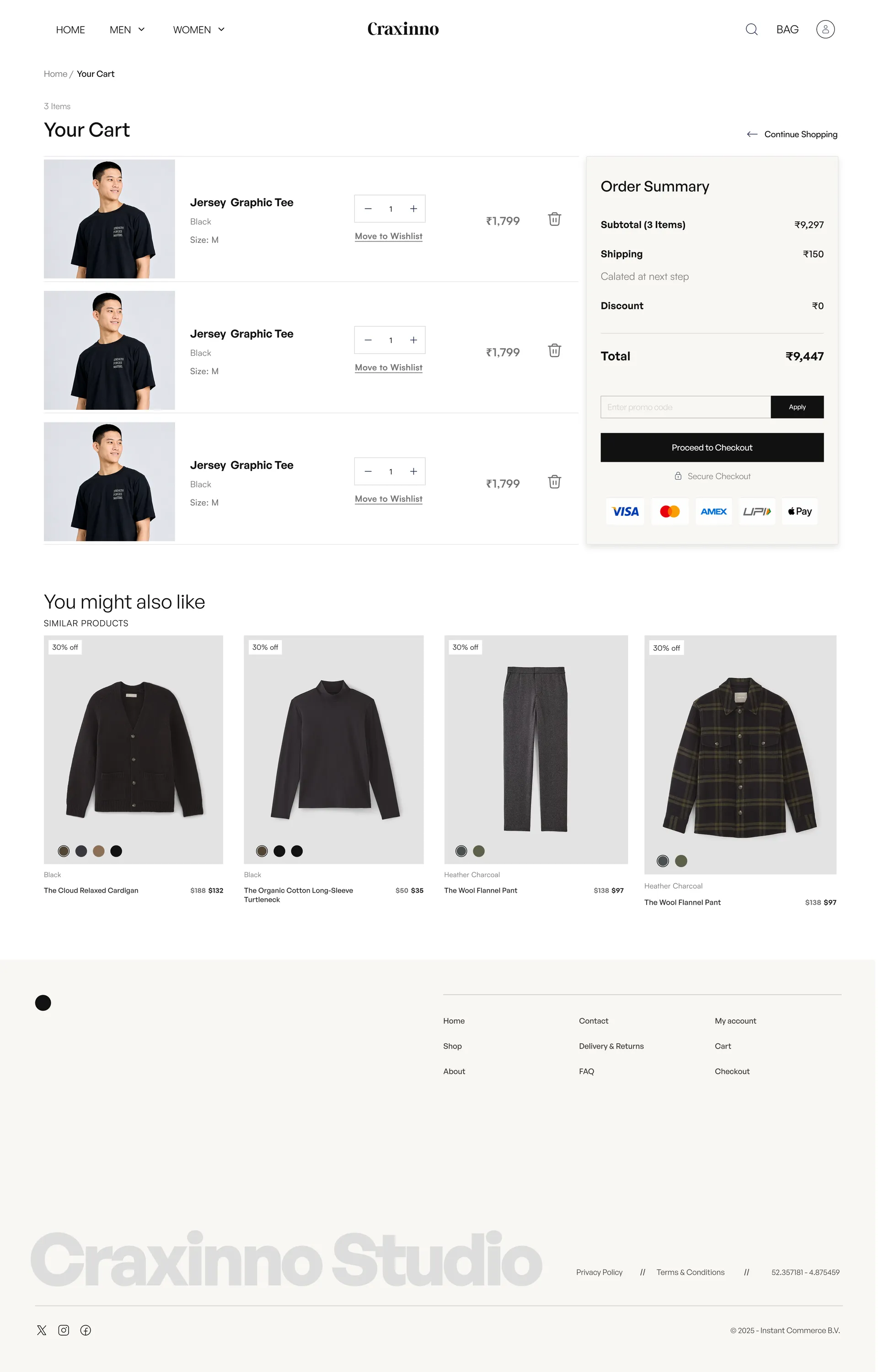 Craxinno — Fashion E-Commerce Website Design — 05